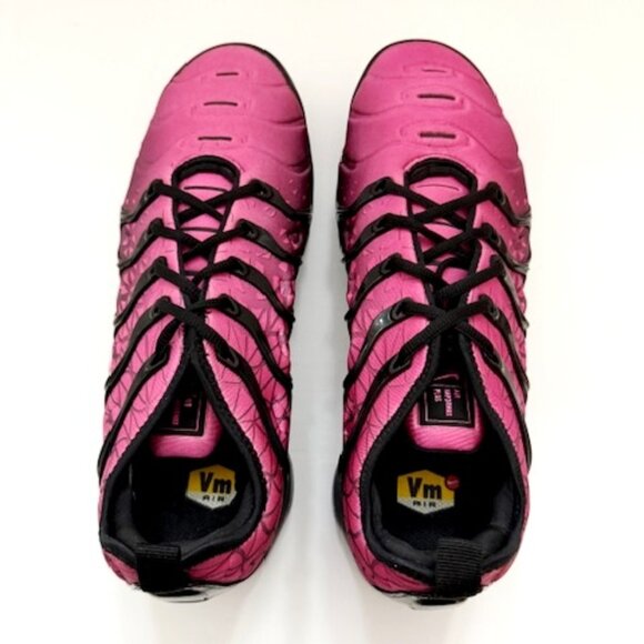 Nike Air VaporMax Plus Geometric Active Fuchsia Black Shoes Sneakers Men’s 10.5 - Picture 5 of 8